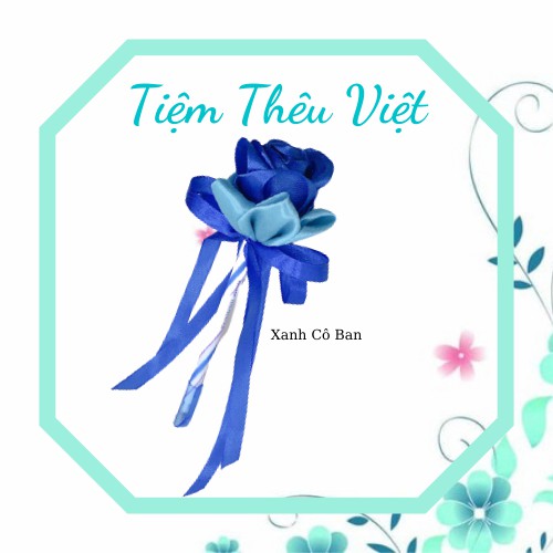 Bút Hoa ❤️FREESHIP❤️ [BUTHOA] Bút Gắn Hoa Ruy Băng / Quà Tặng