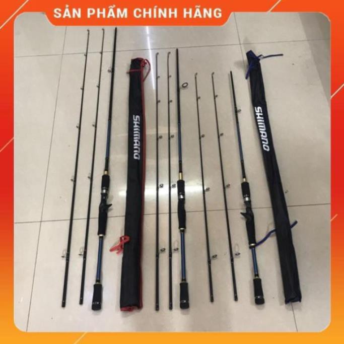 Cần Câu Lure 2 Ngọn Shimano Cả Ngang Và Đứng Đủ Size ( tặng dù daiwa 100m ) CẦN CÂU CÁ LÓC CẦN CÂU LURE SHIMANO