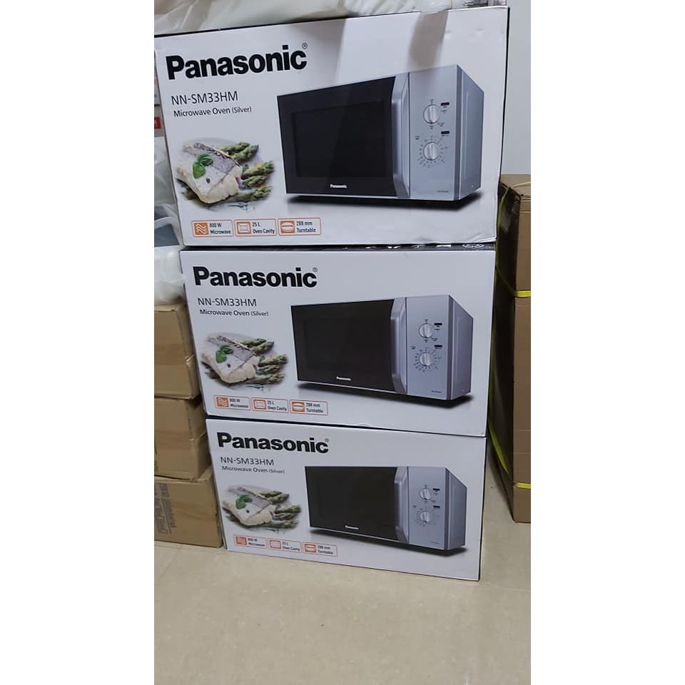 Bảo hành chính hãng - Lò vi sóng Panasonic NN-SM33HMYUE 25 lít