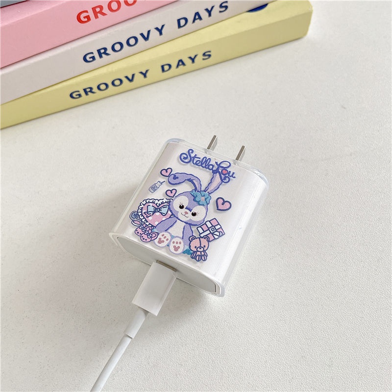 Vỏ trong suốt bảo vệ đầu sạc nhanh 18w / 20w cho Iphone 11Pro 12