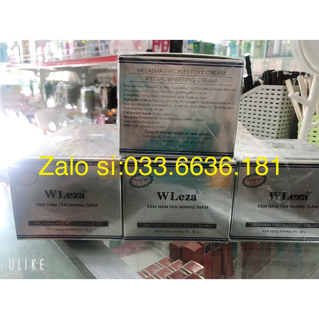 kem wleza bạc nám 30g