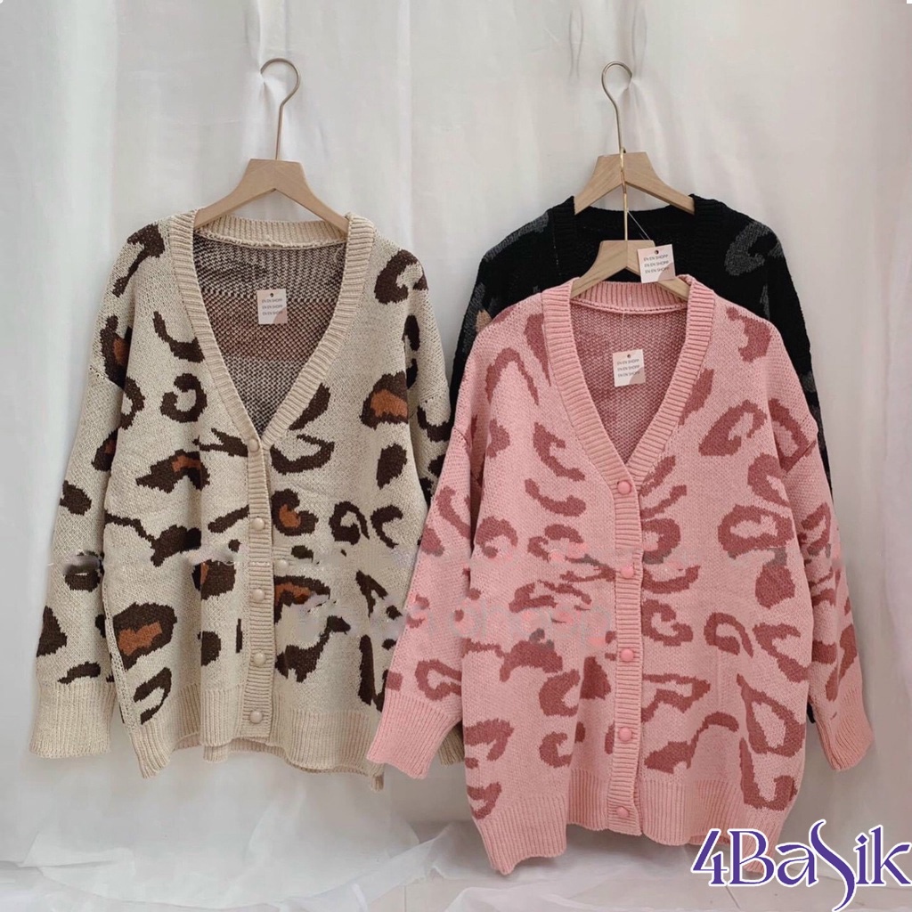 Áo cadigan len báo 3 màu dày dặn - KL08