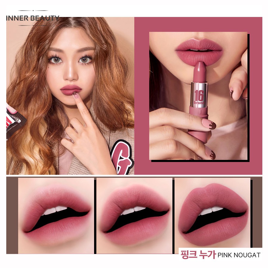 [ THANH LÝ NGHỈ BÁN] Son lì 16 Brand RU Taste-Chu | BigBuy360 - bigbuy360.vn