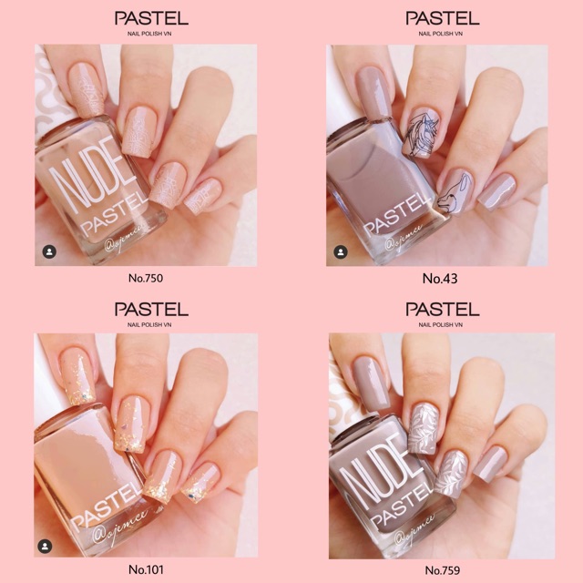 BST Sơn móng tay PASTEL “NUDE NAILS MADE YOUR DAY”