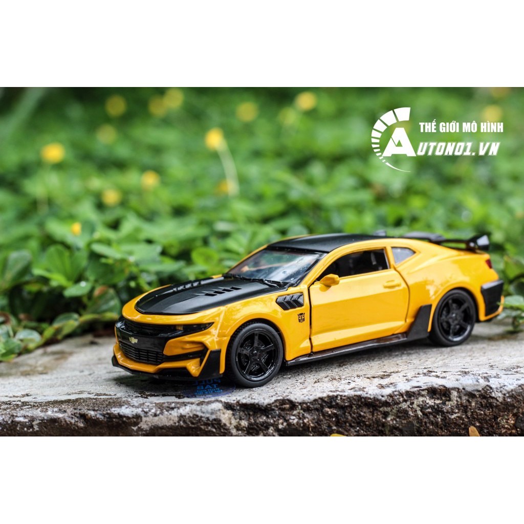 MÔ HÌNH CHEVROLET CAMARO YELLOW 1:32 MINIAUTO KHÔNG HỘP 4846