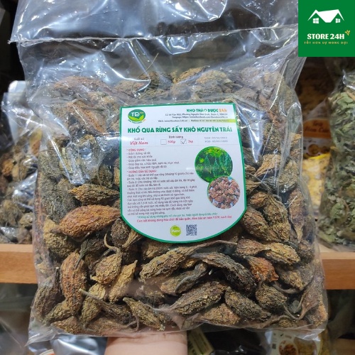 Khổ qua rừng sấy khô nguyên trái (Mướp đắng rừng sấy khô), đánh bay tiểu đường, giảm huyết áp, thanh lọc cơ thể