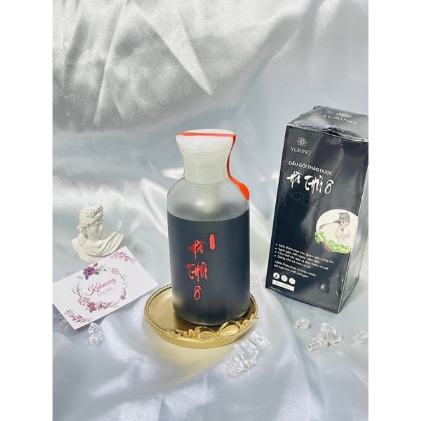 Dầu Gội Thảo Dược Hà Thủ Ô YURINO 300ml Đen Tóc - Giúp Mọc Tóc -Chống Rụng Tóc