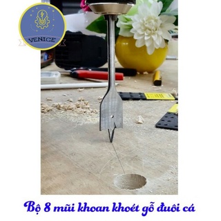 Bộ 6 món - 8 món mũi khoét đuôi cá.