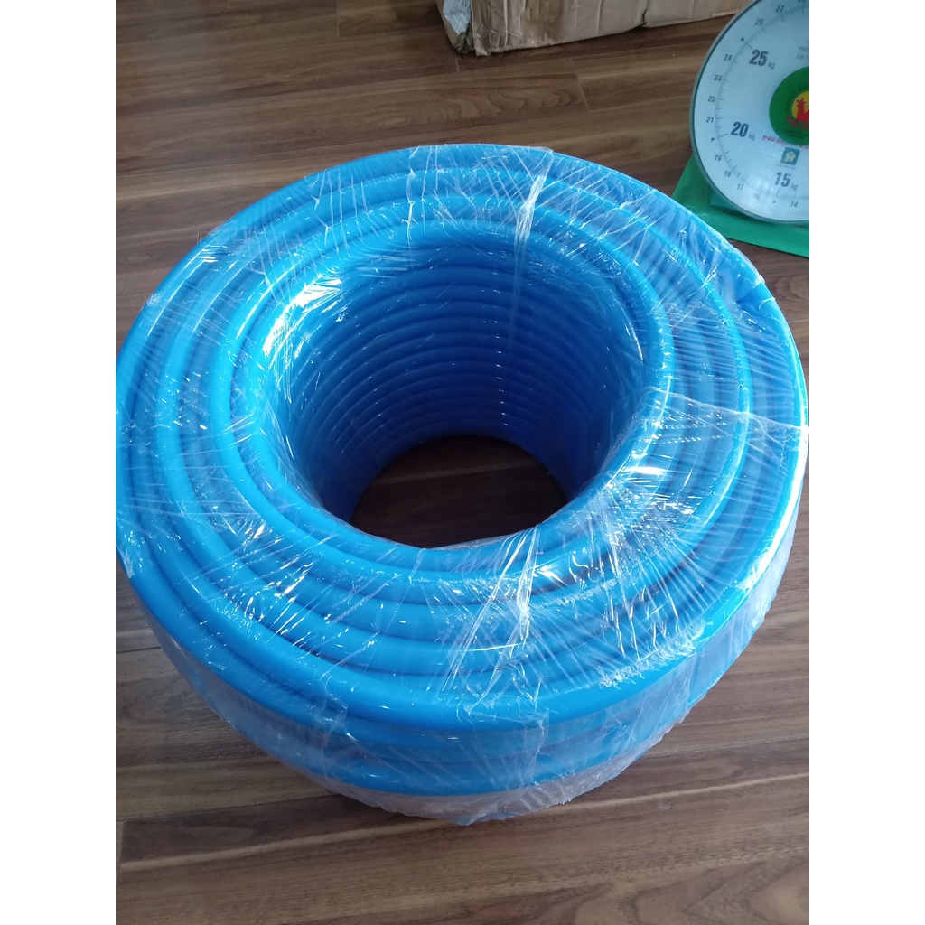 Ống dây khí phi 14 hàng liên doanh Việt Nhật màu trắng trong hàng chuẩn 100m