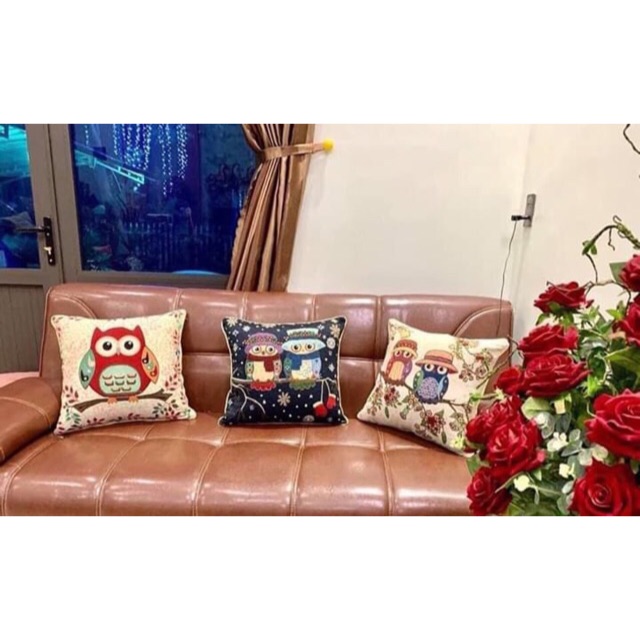 Cú dệt may gối tựa