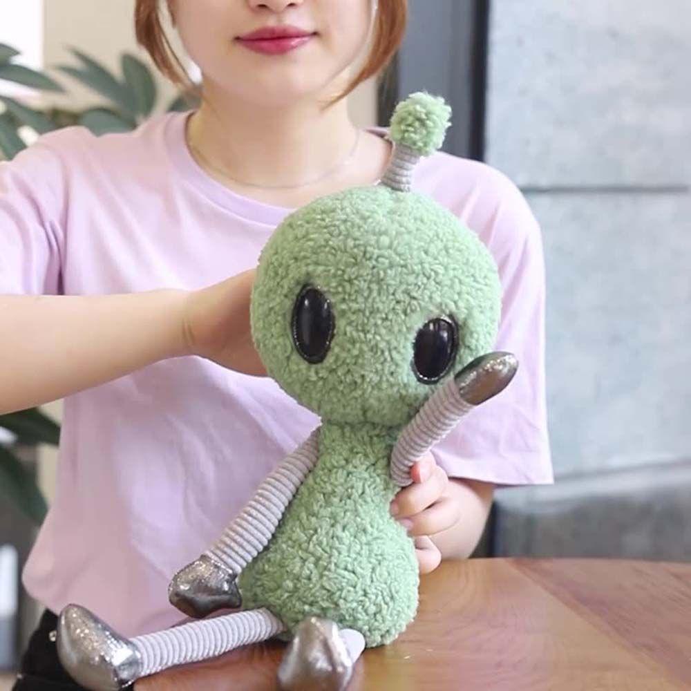Thú Nhồi Bông Hình Người Ngoài Hành Tinh Độc Đáo Trang Trí Nhà Cửa