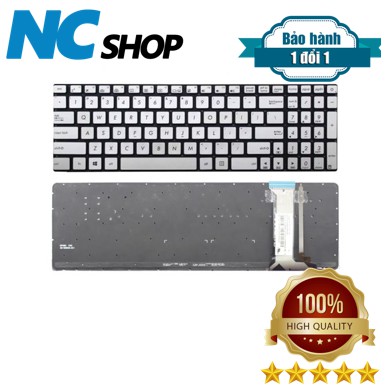 Bàn phím laptop Asus Rog G551 N551 GL552 GL552J GL552V – GL552 BẠC