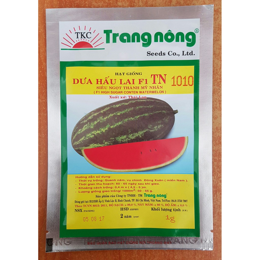 [Giống Chịu Nhiệt] Hạt Giống Dưa Hấu F1 Năng Suất Cao 2 Gram