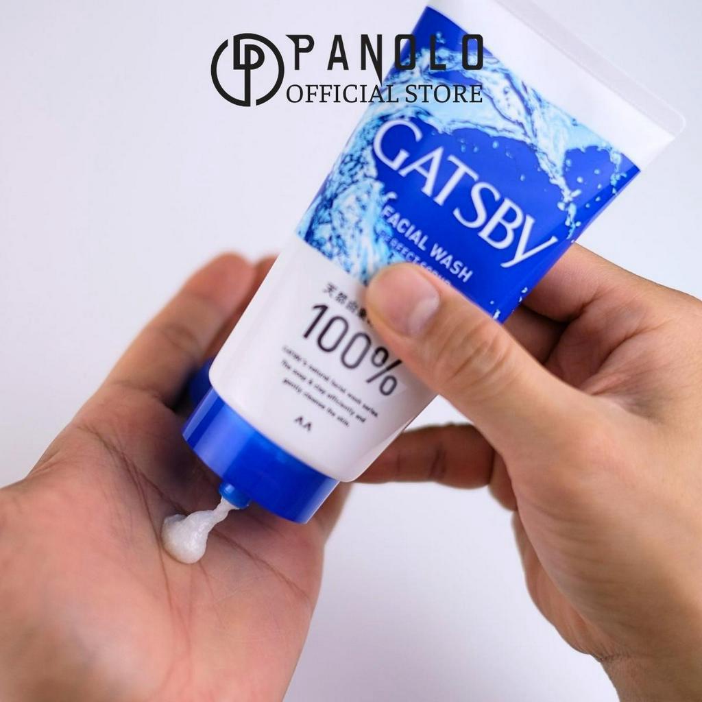 Sữa Rửa Mặt Da Khô Mát Lạnh Gatsby Perfect Scrub 130g