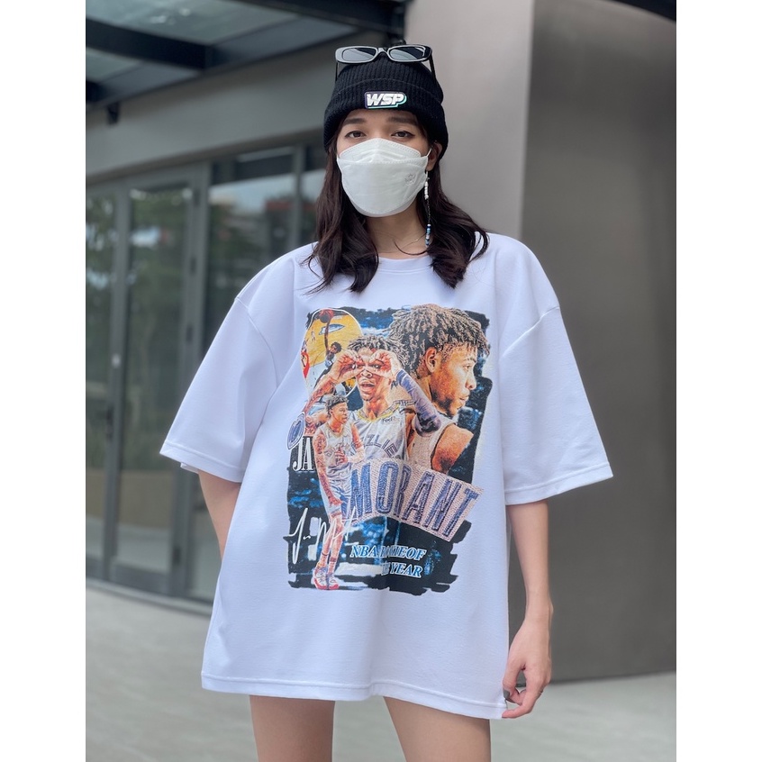 Áo thun cotton MORANT form rộng unisex nam nữ