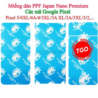 Miếng dán PPF Japan Google Pixel 5 / Pixel 4XL/ Pixel 4a/ Pixel 4/ Pixel 3a XL / Pixel 3a/ Pixel 3/ Pixel 3 XL/ Pixel 2