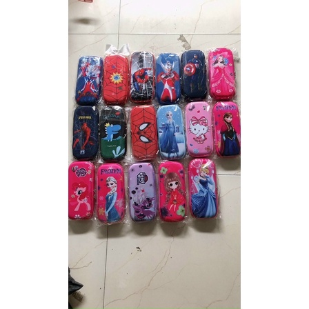 HỘP BÚT 3D HOẠ TIẾT HOẠT HÌNH KUTE CHỐNG THẤM NƯỚC CHO BÉ TRAI VÀ BÉ GÁI