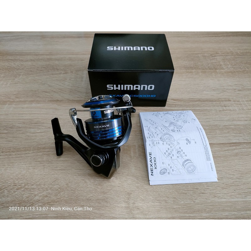 Máy Câu Cá Shimano 2021 Nexave C5000HG - Máy Đứng