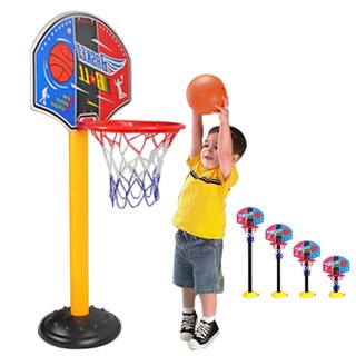Đồ chơi bóng rổ cho bé có thanh điều chỉnh chiều cao (52-115cm)