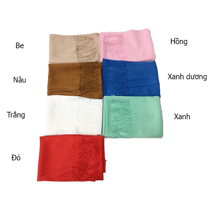 Khăn Cashmere Chất Len Dệt Mịn , khăn thời trang - CMS