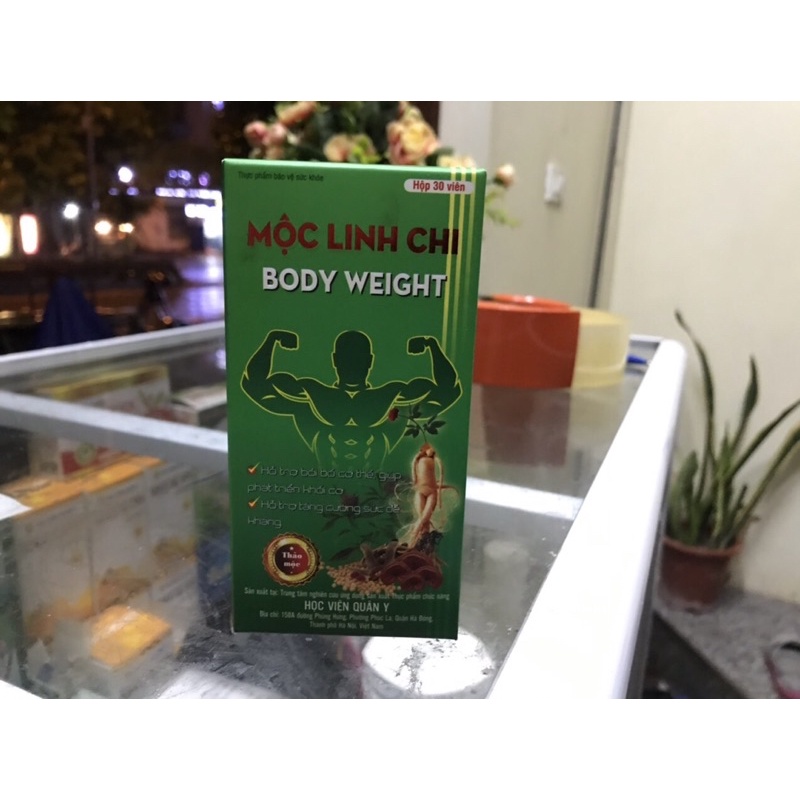 Mộc linh chi Body weight - Học viện quân y {Hỗ trợ tăng sức đề kháng, tăng cân}