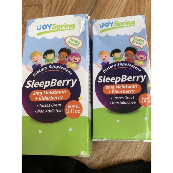 SleepBerry Joyspring hỗ trợ giấc ngủ cho bé 30/60ml
