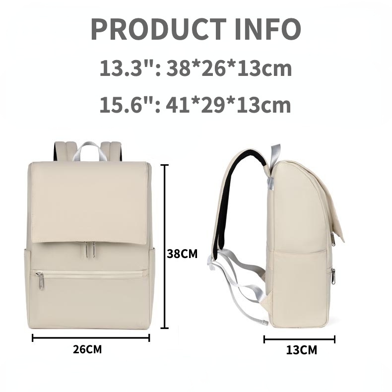 MINGKE Ba Lô Đi Học/Du Lịch Đựng Laptop 13 14 15.6 inch Chống Thấm Nước Chống Sốc Thời Trang Cho Nữ