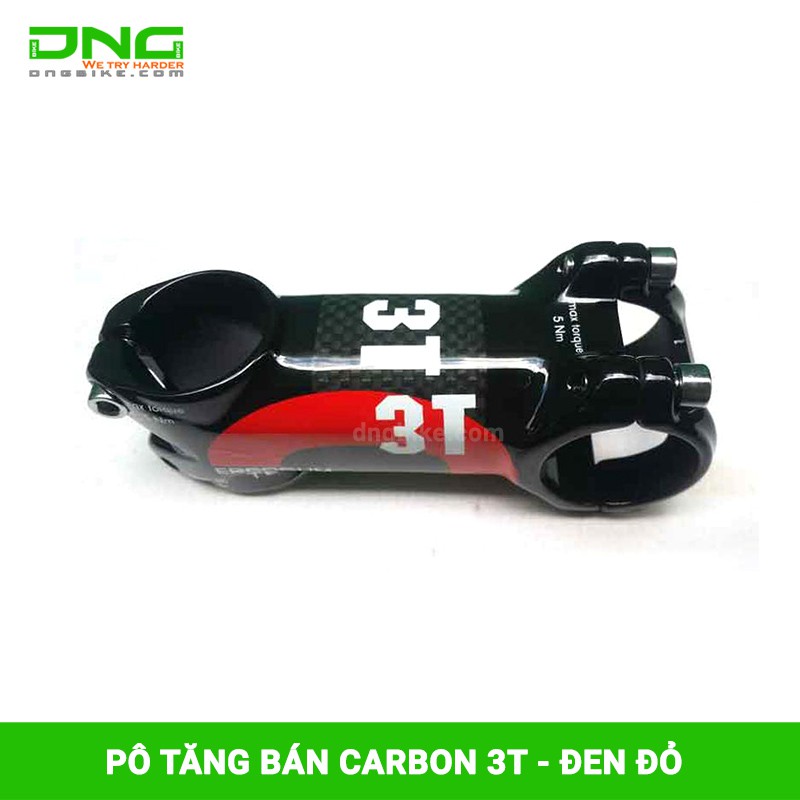 Pô tăng xe đạp BÁN  CARBON 3T 31.8mm