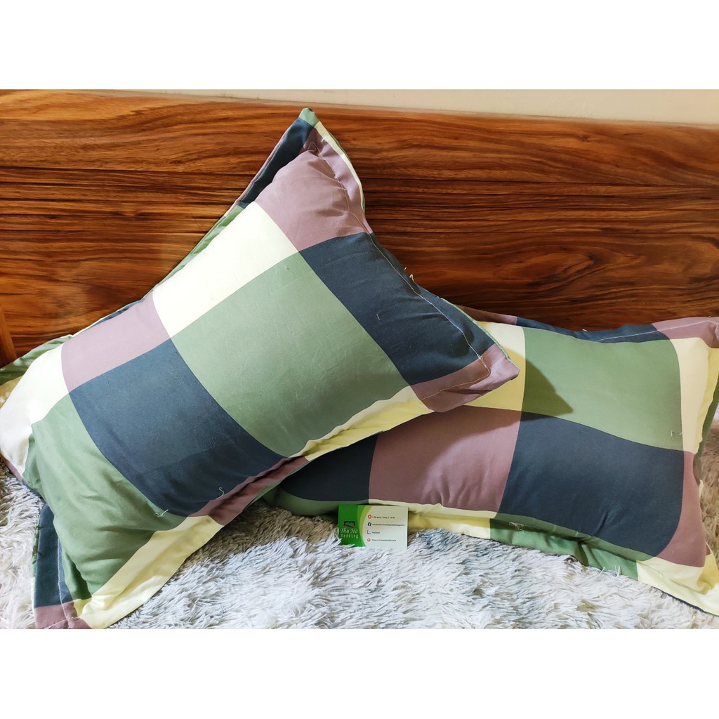 Vỏ gối nằm cotton poly