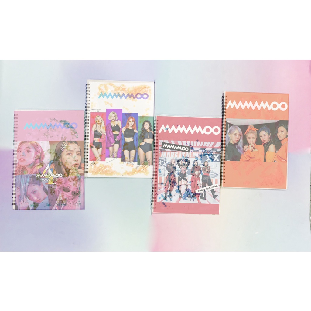 Sổ kim tuyến got7 mamamoo itzy red revet SKI21 14*10cm 80 trang sổ kế hoạch 100 ngày