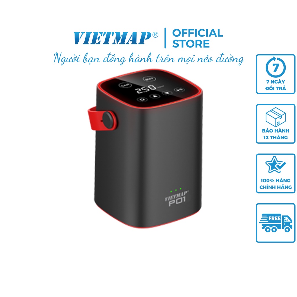 Bơm Lốp Điện Tử Đa Năng VIETMAP P01
