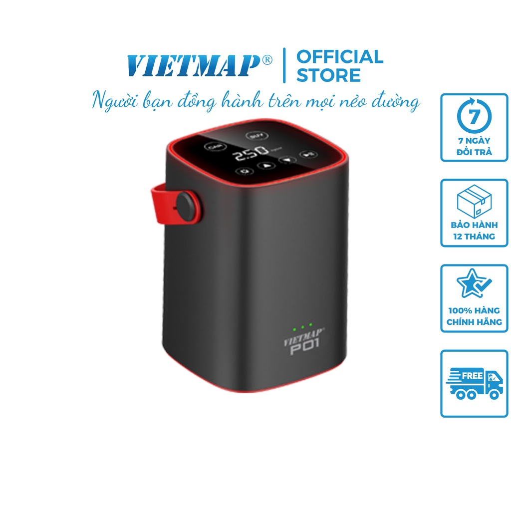 Bơm Lốp Điện Tử Đa Năng VIETMAP P01