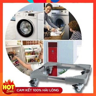 Chân kệ máy sấy, máy rửa bát, tủ lạnh, máy giặt có bánh xe
