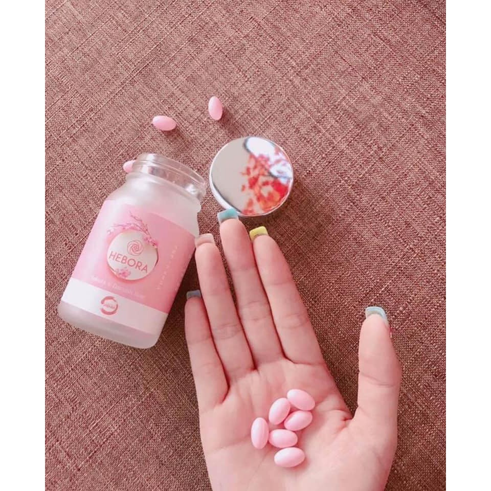 Viên uống Hebora Nhật Bản phiên bản 2020 - Hiệu quả gấp đôi, viên uống tỏa hương thơm và sinh lý nữ | Thế Giới Skin Care