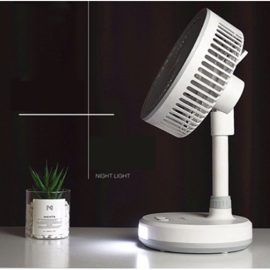 [Mã ELFLASH5 giảm 20K đơn 50K] Quạt sạc tích điện loại lớn 3 chế độ có đèn led DP-7627 | BigBuy360 - bigbuy360.vn