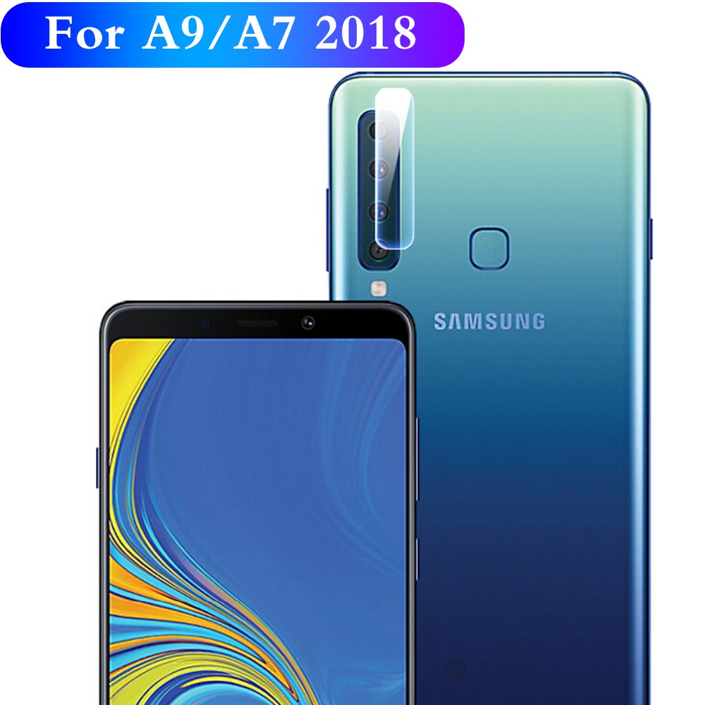 Phim bảo vệ kính ống kính Camera cho Samsung A7 A8 Plus A9 2018 J4 Plus J6 Plus S10 S10e S10 plus S8 S9 Note 8 9