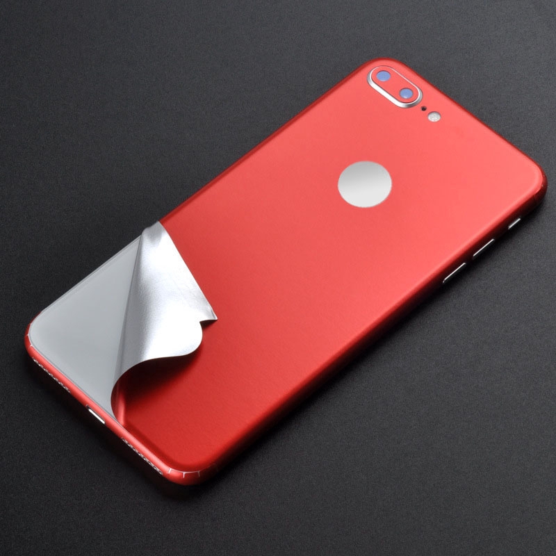 Miếng dán màu cho mặt lưng và viền cạnh điện thoại  Compatible For iPhone X 6s 7 8 Plus