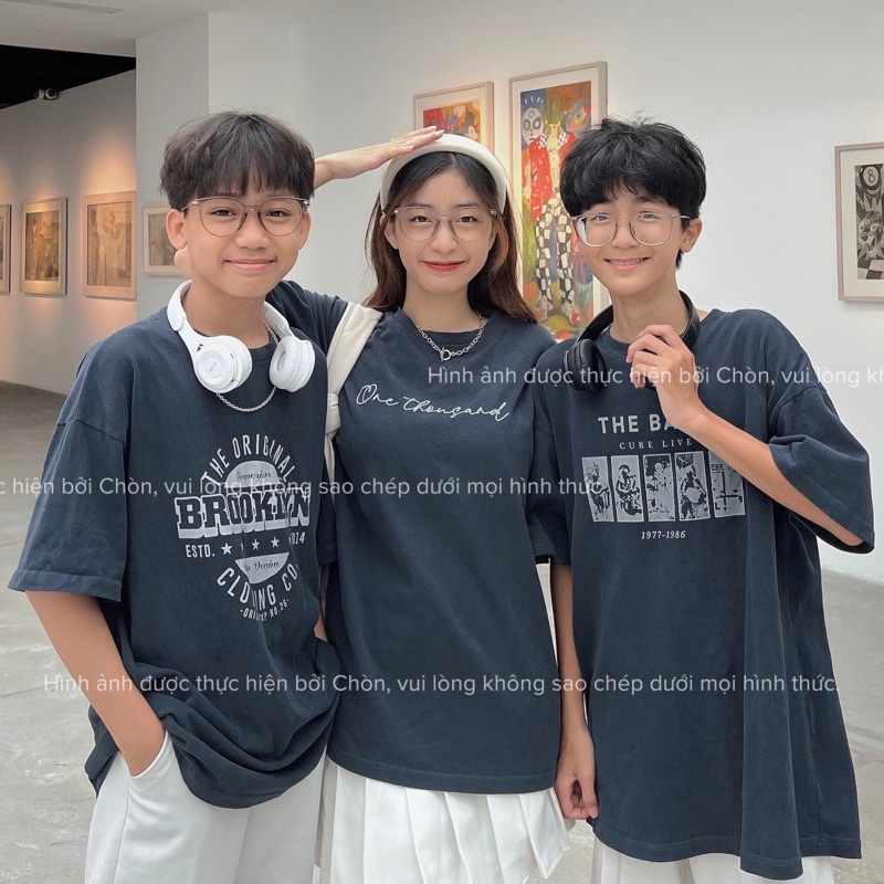 Áo thun 3158 MÀU NAVY hàng loại 1 chất dày dặn Cotton Unisex CHÒN CLOTHING