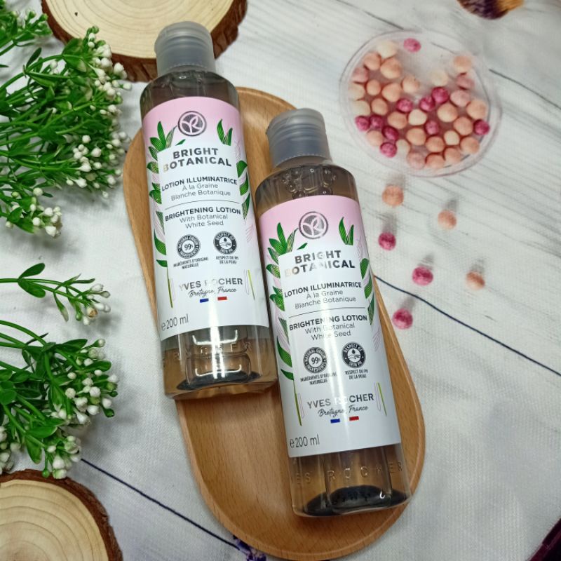 Mẫu mới Nước hoa hồng Yves Rocher White Botanical Exceptional Toner 200ml sáng da