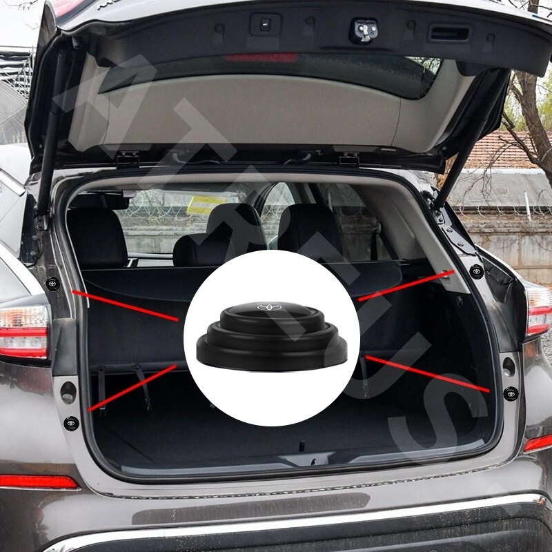 Miếng Dán Giảm Thanh Chống Sốc Cho Cửa Xe Hơi Toyota Honda Daihatsu Mitsubishi Chevrolet