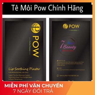 [5 Miếng]Miếng Môi Pow Hàng Chuẩn,Giá Tốt Chuyên Dùng Trong Phun Môi