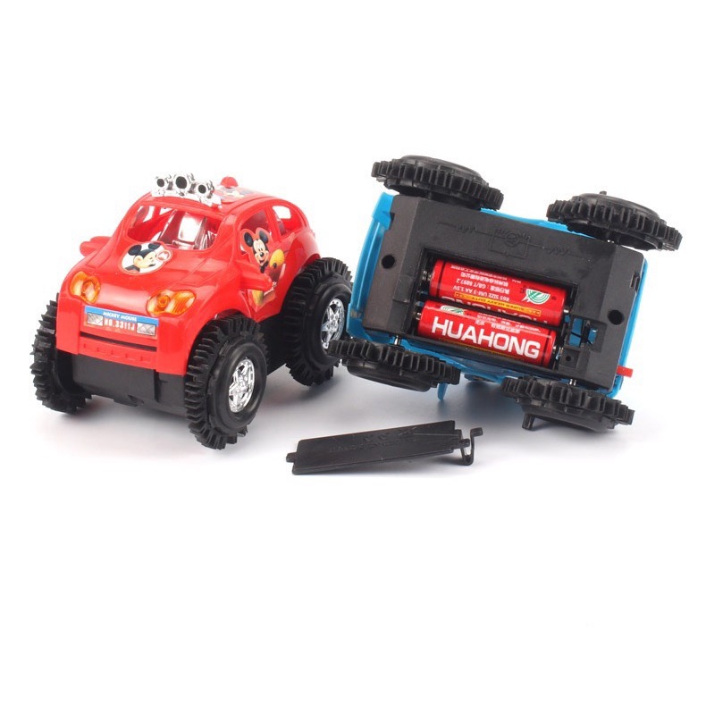 Xe hình mickey có trớn cho bé