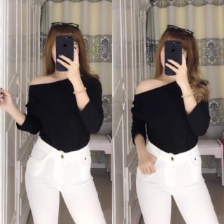 Áo Thun kiểu lệch vai (hàng bao đẹp)