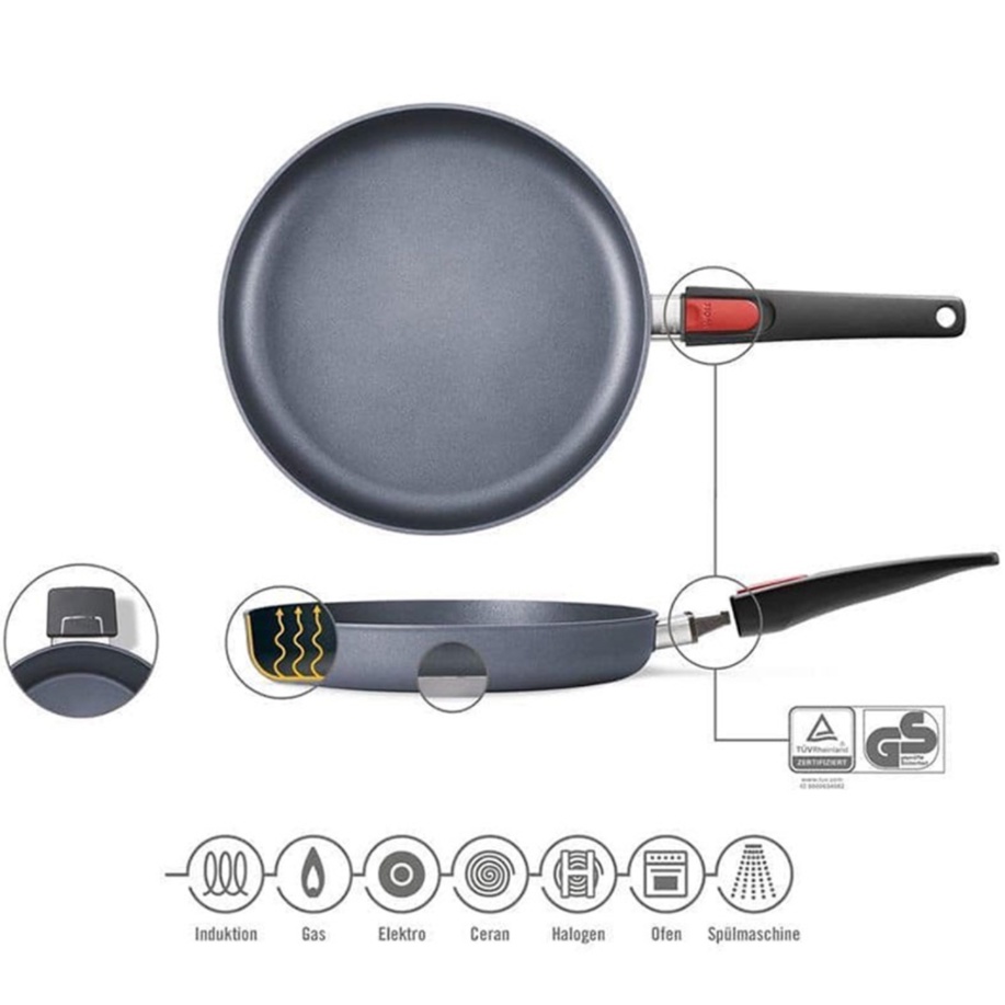 chảo woll diamon lite fry pans 20cm