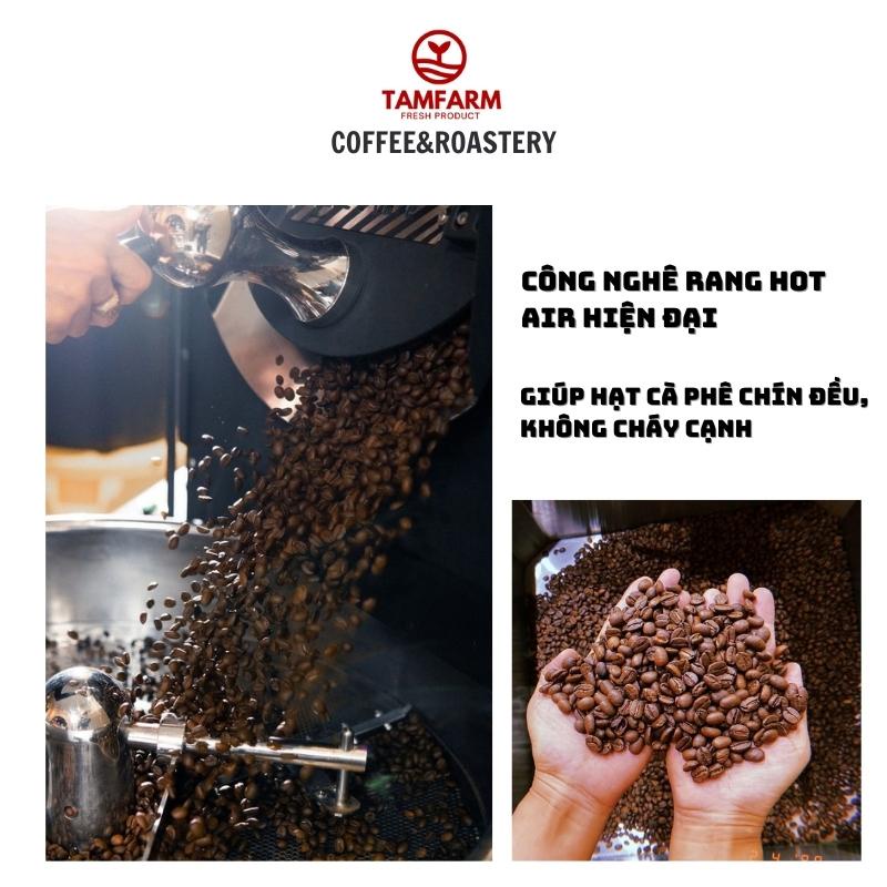 Cà phê Arabica Cầu Đất Lâm Đồng nguyên chất 100% rang mộc pha phin vị hậu ngọt kéo dài- Cafe TamFarm