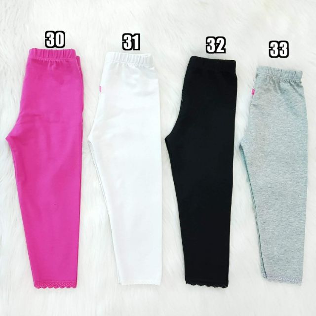 [Vải xuất]Quần thun legging trơn BG 8_22kg