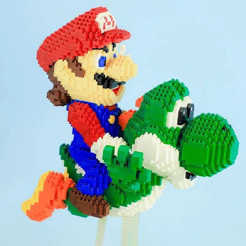 Đồ Chơi Lắp Ráp Nhân Vật Mario Kích Thước Lớn