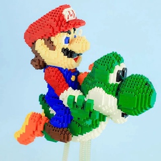 Đồ Chơi Lắp Ráp Nhân Vật Mario 3d Cỡ Lớn