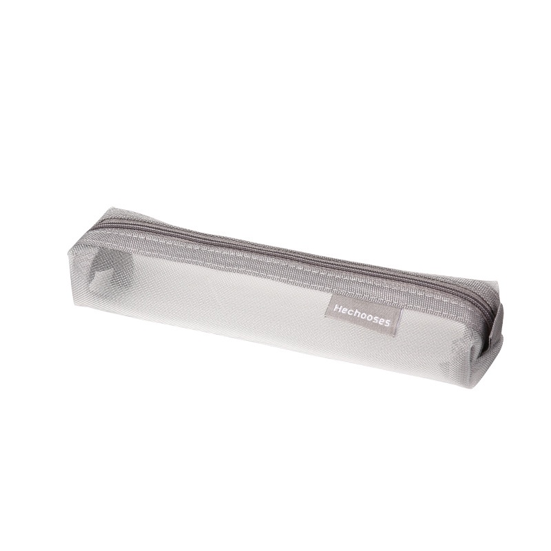 Túi Đựng Bút Mini Bằng Lưới Nylon Trong Suốt Phong Cách Hàn Quốc Đơn Giản Tiện Dụng Cho Học Sinh / Văn Phòng
