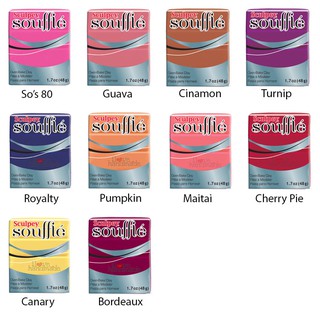 ĐẤT SÉT NUNG SCULPEY POLYMER CLAY SOUFFLE 48G (2)